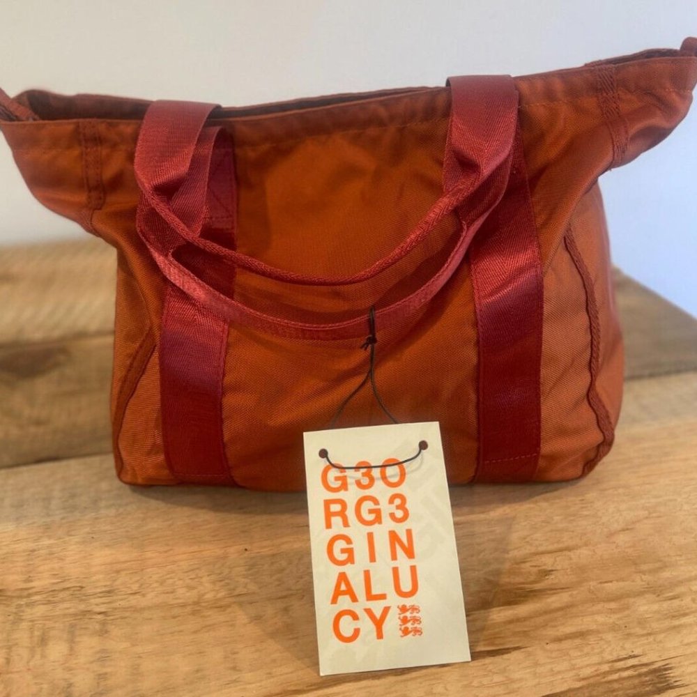 021 George Gina & Lucy Bagflip 15 Utility Tote Bag In AMBER Removable Strap - Picture 8 of 14